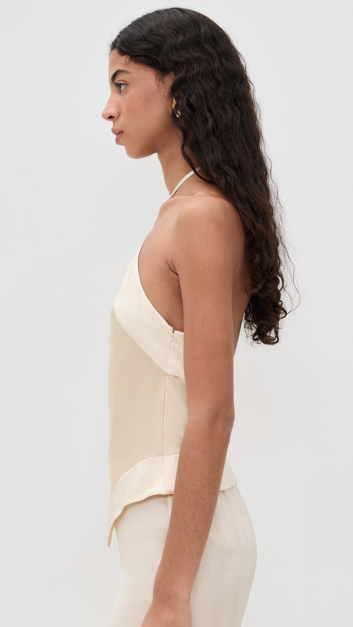 Halter-neck lace set