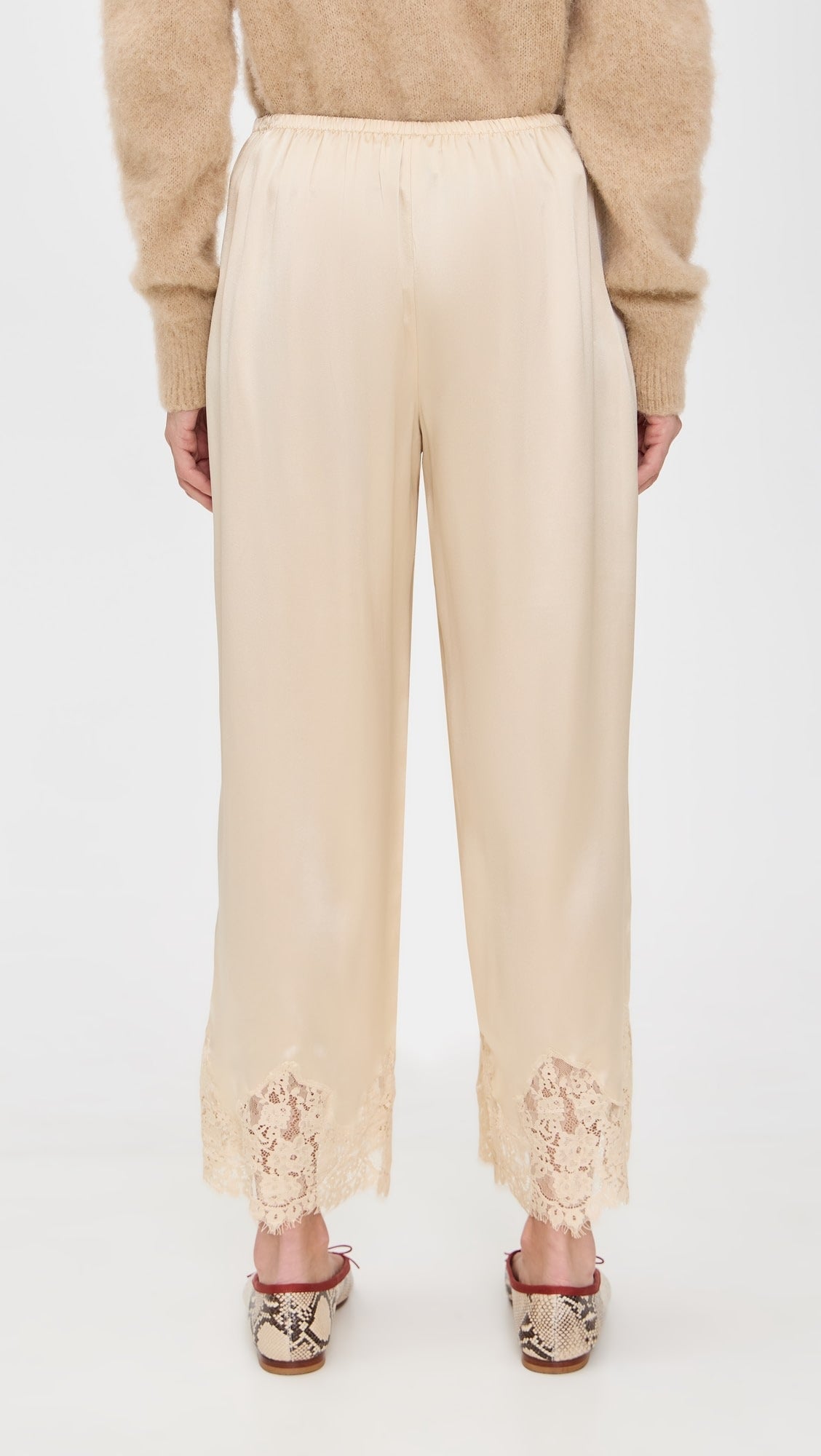 Halter-neck lace set