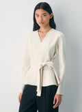 Belted Wrap Cardigan