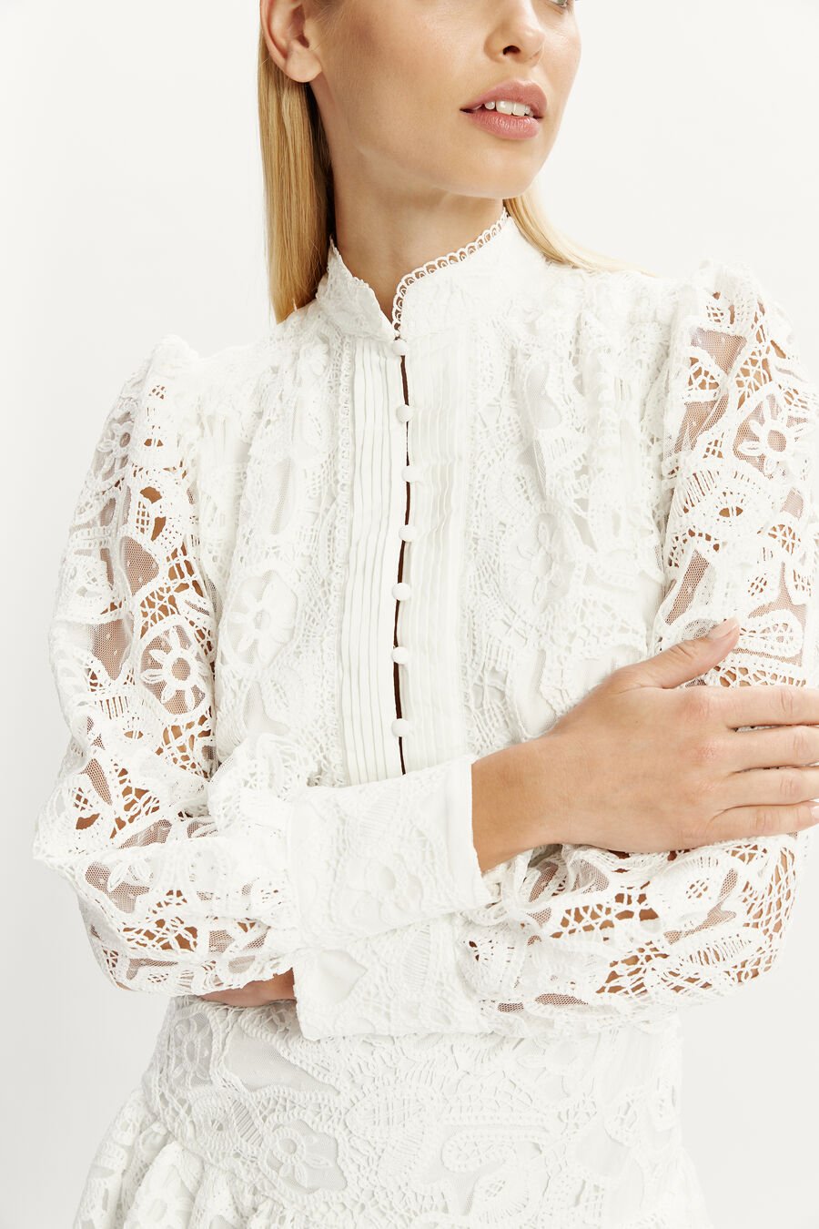 Embroidered Mini Dress