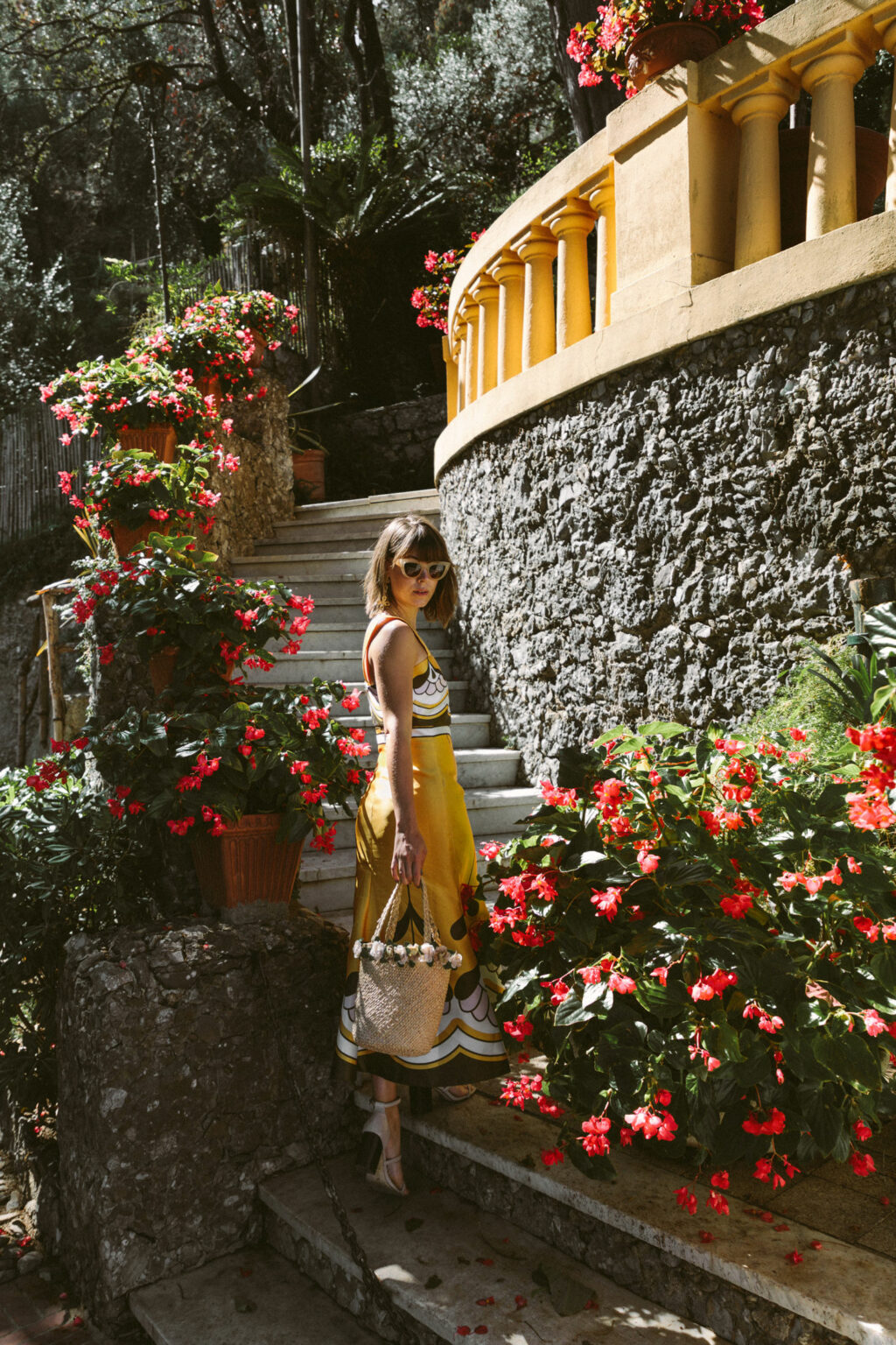 Retro-Print Slim-Fit Set