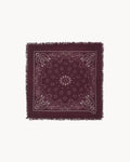 Small Headscarf Wine Red