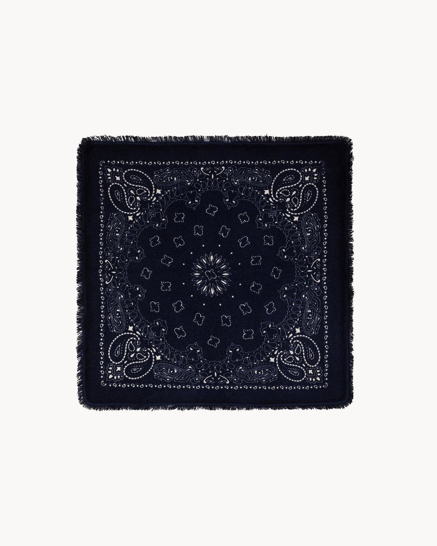 Small Headscarf Dark Navy Blue