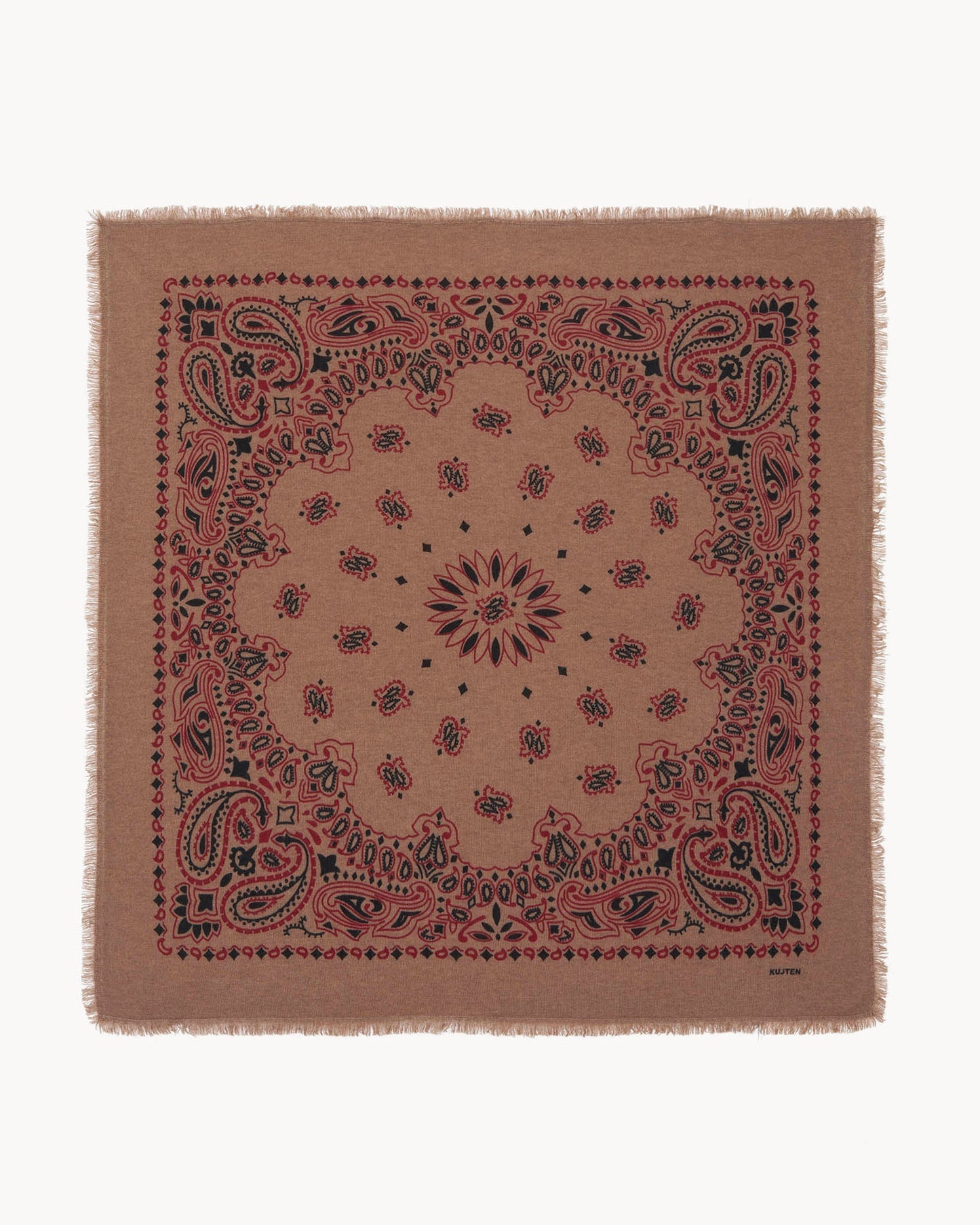 Camel Red Scarf