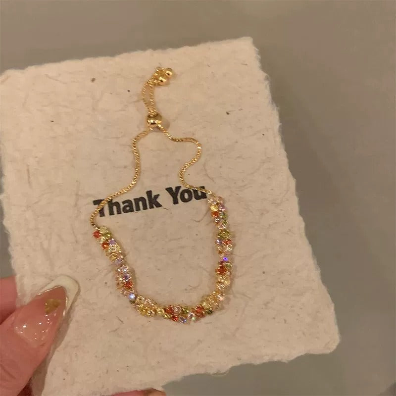 Colorful Zirconia Bracelet