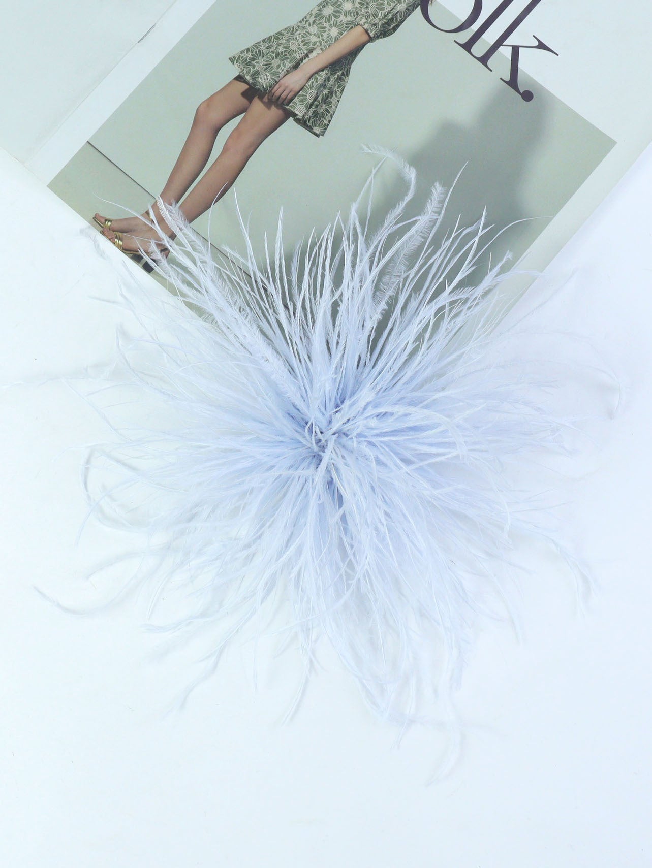 Fireworks Feathers Brooch